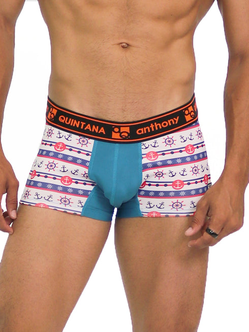 Men's AQ Trunk Men's Hybrid Collection Boxer Briefs Trunk-up Hot Pants – 3-Pack